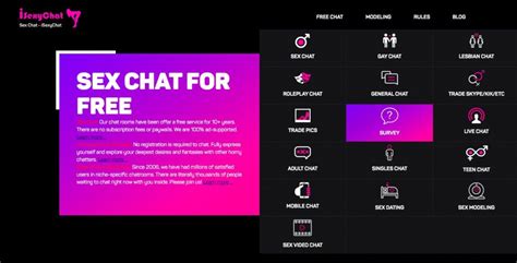 Welcome to iSexyChat (I Sexy Chat). This is a free adult online sex chat room website. It's optimized for use on desktop, as well as tablets and mobile devices from Apple iOS and Android. Have a great chat for iPad, chat for iPhone, etc. Follow Us On: